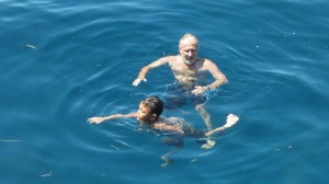 Barry Swimming off Atauro Island