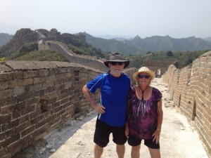 Barry and Donna - Great Wall of China     