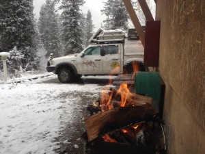 Snow in alpine lodge Bisckek (27) 