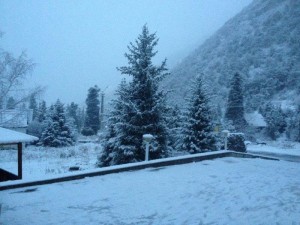 Snow in alpine lodge Bisckek (29) 