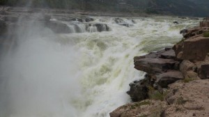 China: Yellow River Waterfall (China's 2nd Largest Waterfall)